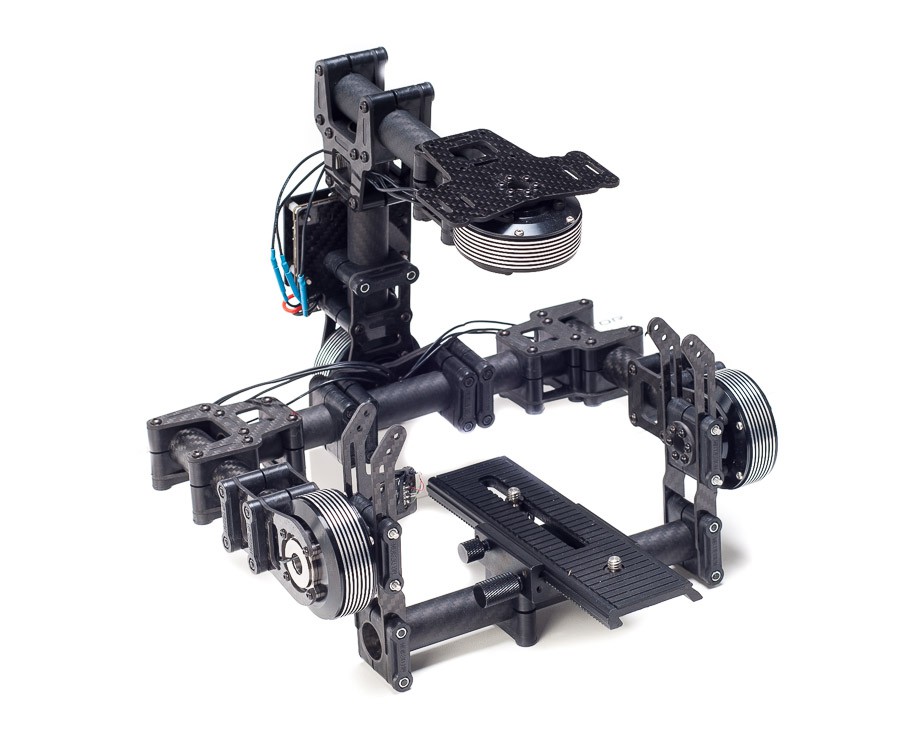 3 Axis Brushless Gimbal + High Voltage AlexMos Stabilization System